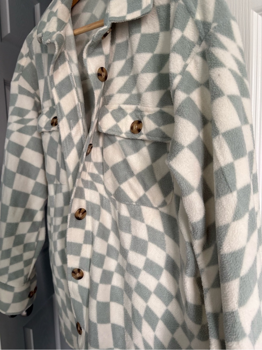 Checkered Shacket - Picture 3 of 4